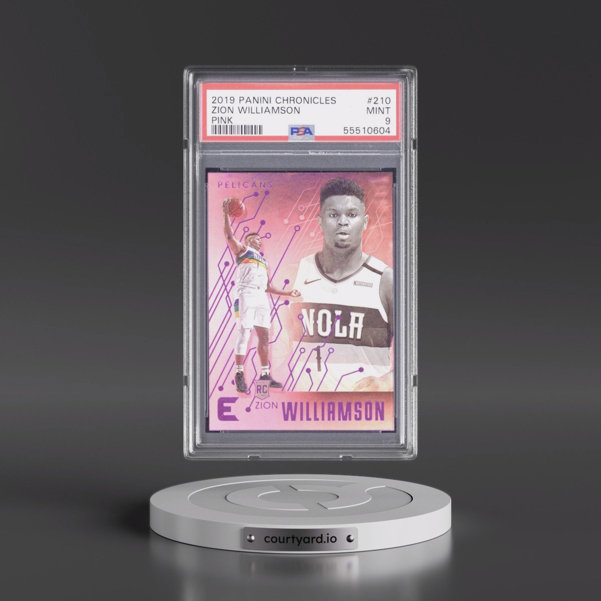 2019 Zion Williamson - Basketball Panini Chronicles PSA 9 MINT